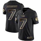 Nike Steelers 7 Ben Roethlisberger Black Gold Vapor Untouchable Limited Jersey Dyin,baseball caps,new era cap wholesale,wholesale hats